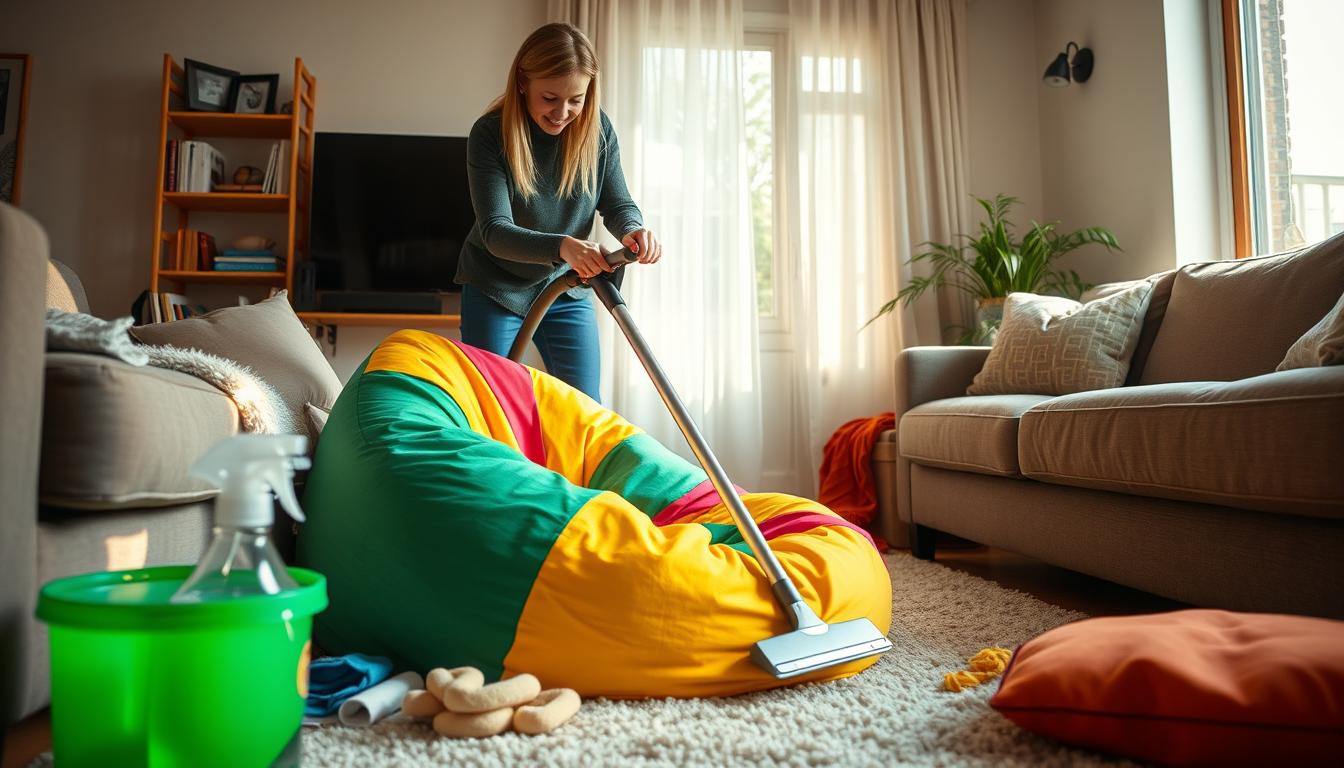 How to clean and maintain a bean bag chair